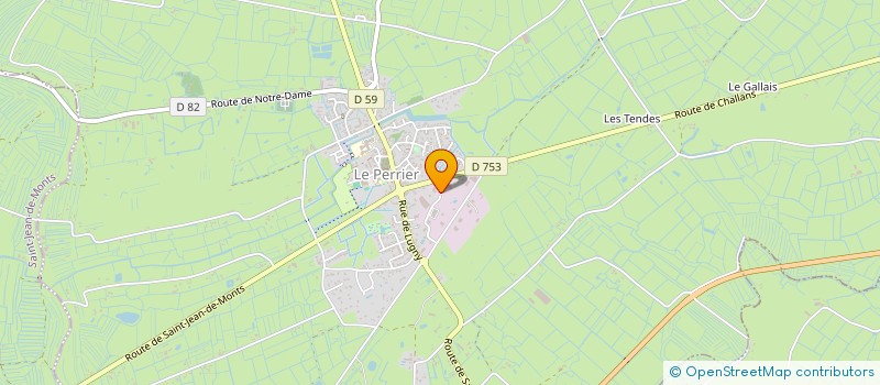 localisation de l'entreprise SARL D4 DECOUVERTES  LE PERRIER