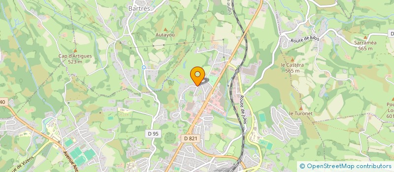 localisation de l'entreprise SARL DA CARPENE GIOVANNI à LOURDES