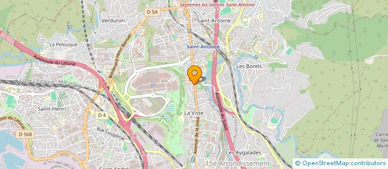 localisation de l'entreprise SARL DA CONCEICAO à MARSEILLE