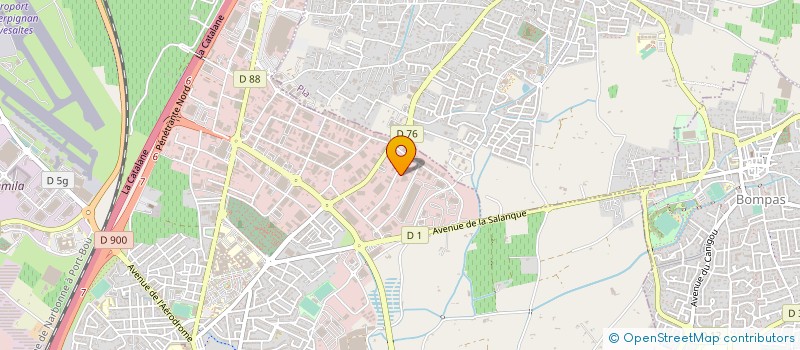 localisation de l'entreprise SARL DA COSTA  PERPIGNAN