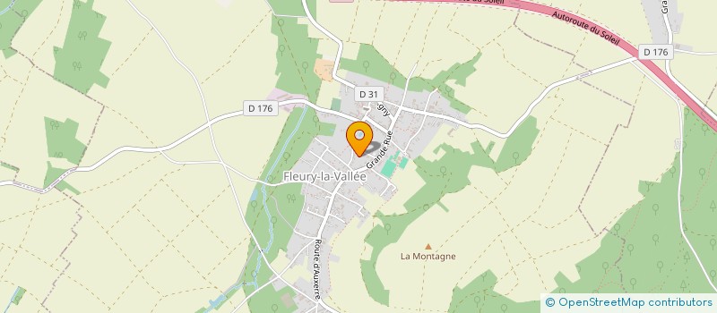 localisation de l'entreprise SARL DA COSTA  FLEURY-LA-VALLEE