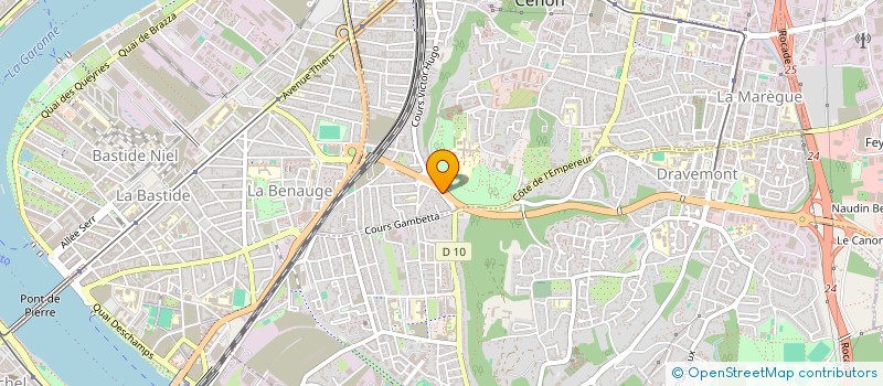 localisation de l'entreprise SARL DA CUNHA FERNANDES à CENON