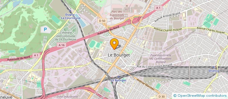 localisation de l'entreprise SARL DA LUZ BARRAX à LE BOURGET