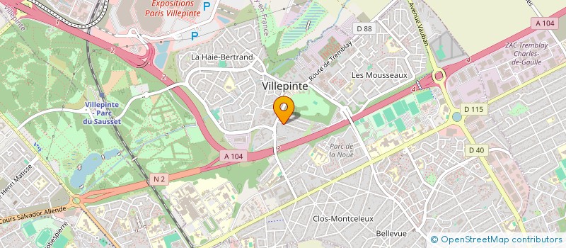 localisation de l'entreprise SARL DA SILVA MANUEL  LIVRY-GARGAN