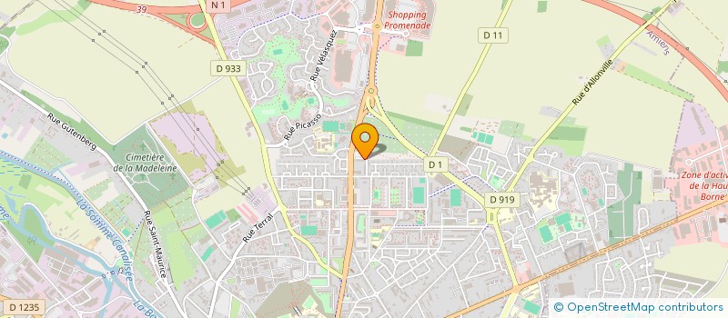 localisation de l'entreprise SARL DA VEIGA ET TAVARES à AMIENS