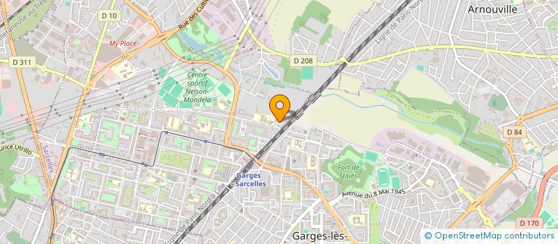 localisation de l'entreprise SARL DABO à SARCELLES