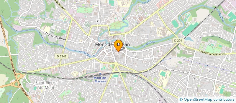 localisation de l'entreprise SARL DABOUT à MONT-DE-MARSAN