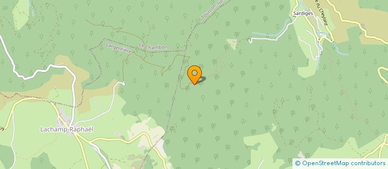 localisation de l'entreprise SARL DACORD  SAINT-JOSEPH-DES-BANCS