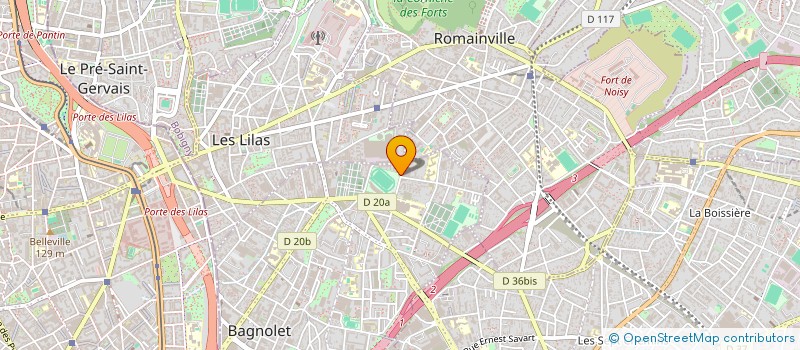 localisation de l'entreprise SARL DADA HAROUNA à BAGNOLET