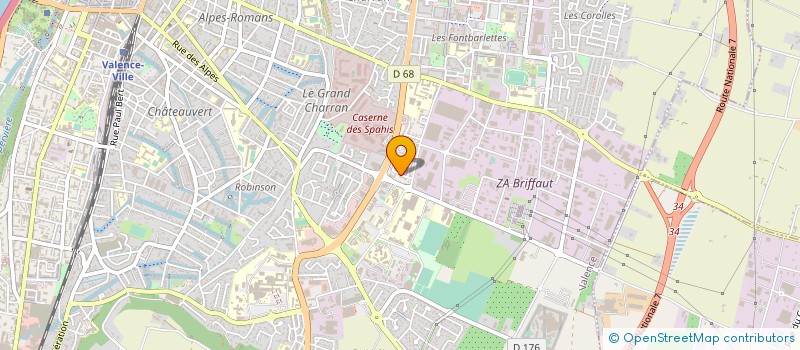 localisation de l'entreprise SARL DADAS CONSTRUCTION à VALENCE