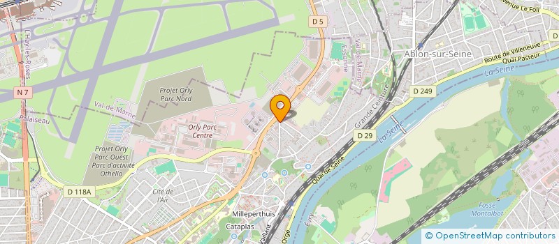 localisation de l'entreprise SARL DAGATIS COMPO à ATHIS-MONS