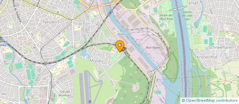 localisation de l'entreprise SARL DAH AUTOMOBILE à STRASBOURG