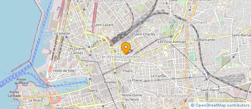 localisation de l'entreprise SARL DAHMANI à MARSEILLE