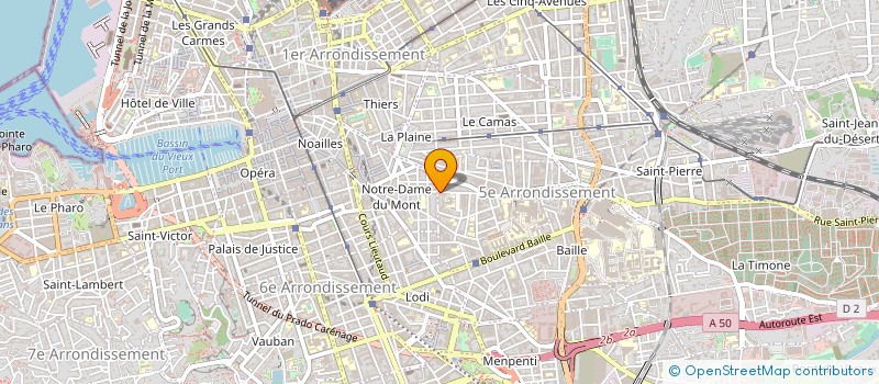 localisation de l'entreprise SARL DAJORA à ISTRES