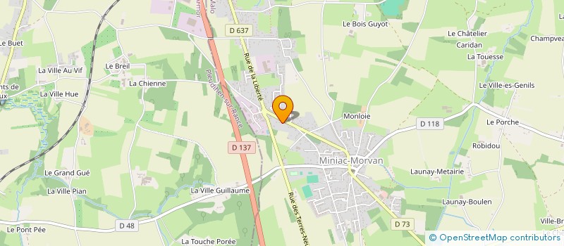 localisation de l'entreprise SARL DAKO'T  PLERGUER