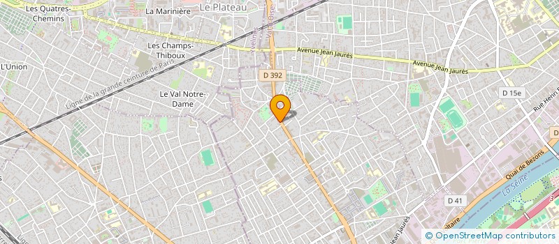 localisation de l'entreprise SARL DALLAS à BEZONS