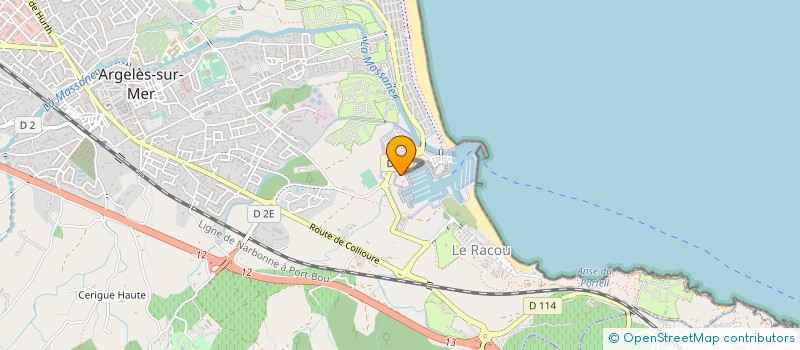 localisation de l'entreprise SARL DAMONTE  ARGELES-SUR-MER