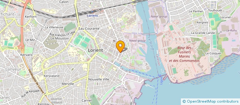 localisation de l'entreprise SARL DAN KHERSIS à LORIENT