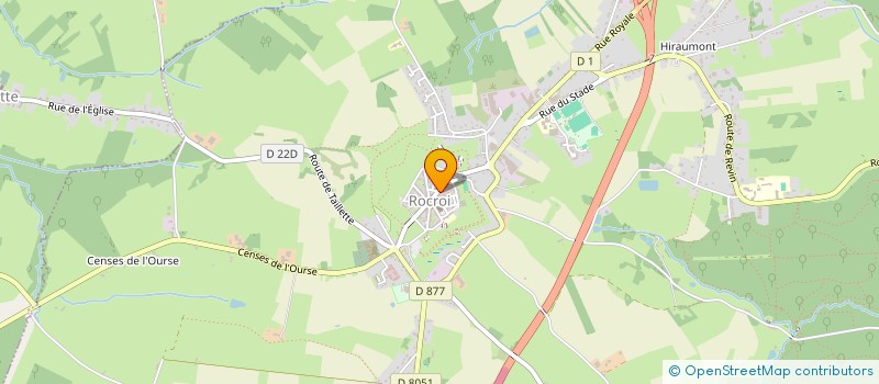 localisation de l'entreprise SARL DANCOT  ROCROI