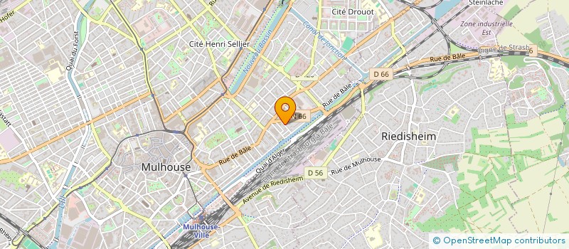 localisation de l'entreprise SARL DANELO  MULHOUSE