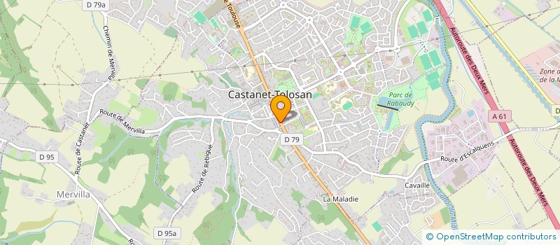 localisation de l'entreprise SARL DANG-TRAN à CASTANET-TOLOSAN