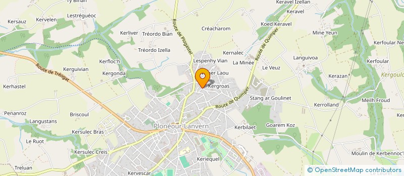 localisation de l'entreprise SARL DANIEL à PLONEOUR-LANVERN