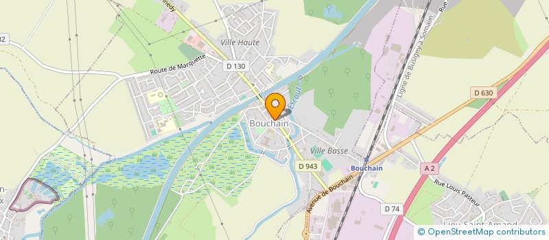 localisation de l'entreprise SARL DANIEL BOURSE DU HAINAUT à BOUCHAIN