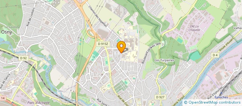 localisation de l'entreprise SARL DANIEL ENGRAND à PONTOISE