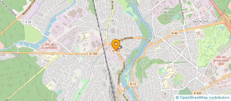 localisation de l'entreprise SARL DANIEL THOMAS à EPINAL