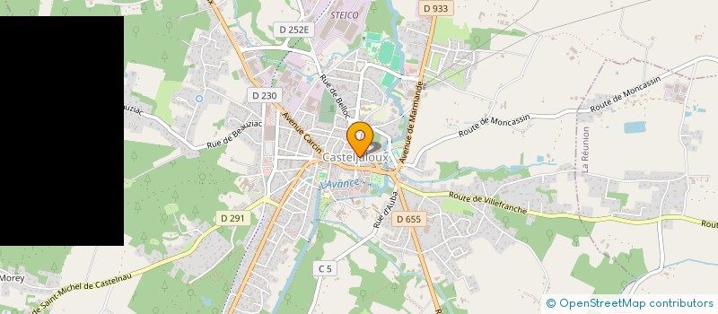 localisation de l'entreprise SARL DANLAU  CASTELJALOUX