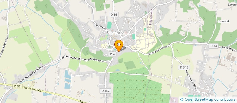 localisation de l'entreprise SARL DANLION  LA FORCE