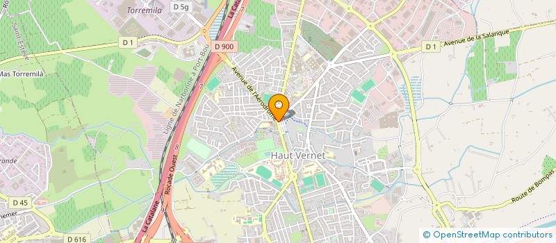 localisation de l'entreprise SARL DANOT CONSTRUCTION  PERPIGNAN