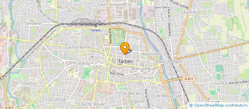 localisation de l'entreprise SARL DANTIN à TARBES