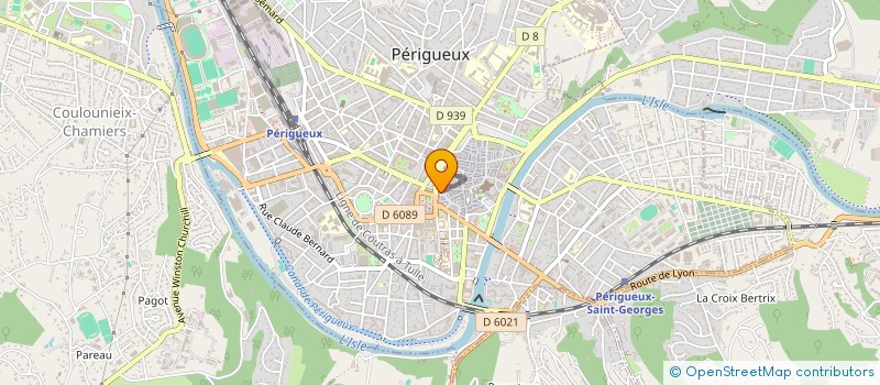 localisation de l'entreprise SARL DANY à PERIGUEUX