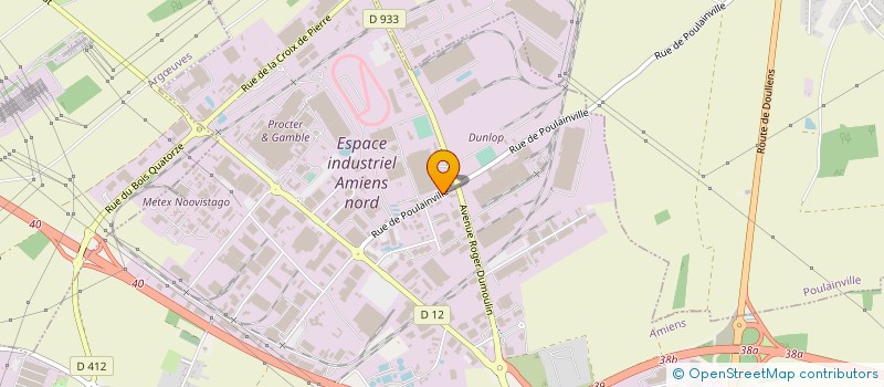 localisation de l'entreprise SARL DANY  AMIENS