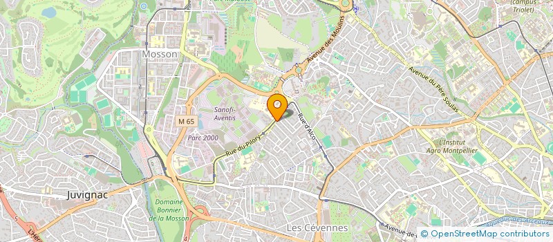localisation de l'entreprise SARL DANYO à MONTPELLIER
