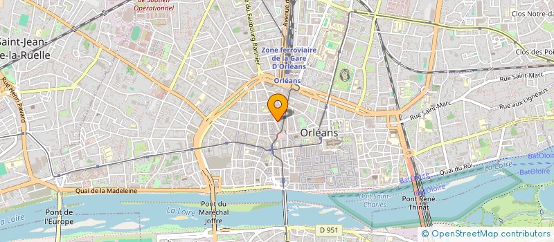 localisation de l'entreprise SARL DAPH  ORLEANS