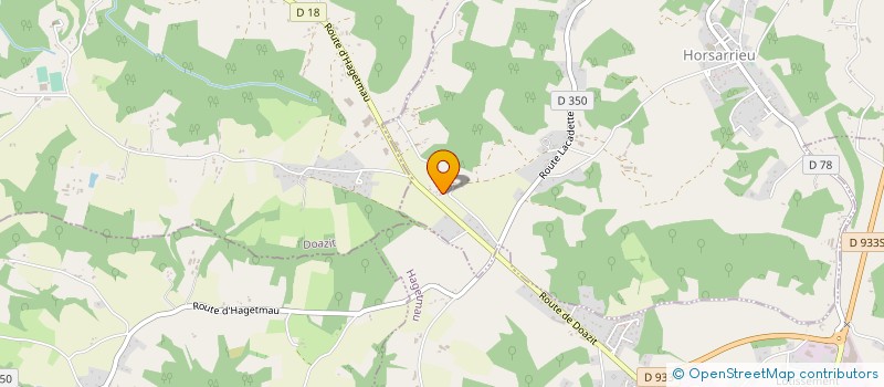 localisation de l'entreprise SARL DARAIGNEZ ALAIN  HORSARRIEU