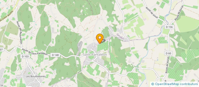 localisation de l'entreprise SARL DARRIES TEMPIER  CABRIERES D'AVIGNON