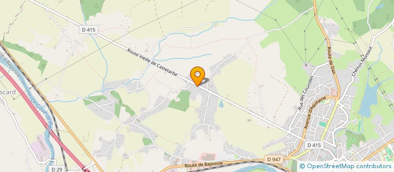 localisation de l'entreprise SARL DARRIEUTORT à ORTHEZ