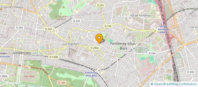localisation de l'entreprise SARL DART à FONTENAY-SOUS-BOIS
