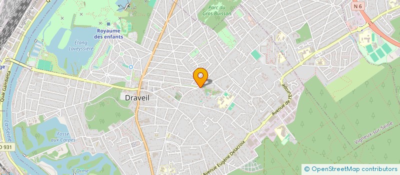 localisation de l'entreprise SARL DAS à DRAVEIL