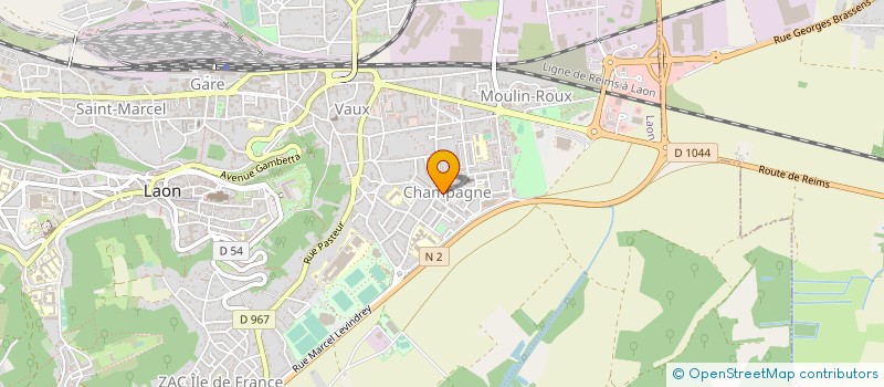 localisation de l'entreprise SARL DASILVA AZ à LAON