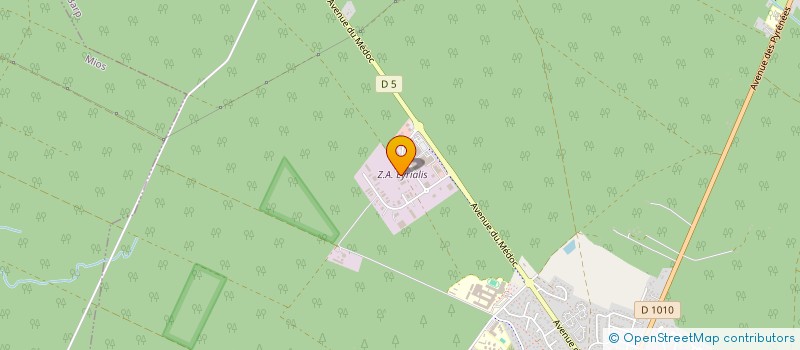 localisation de l'entreprise SARL DASSE AQUITAINE à LE BARP