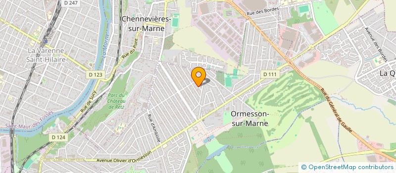 localisation de l'entreprise SARL DATIN BAT à ORMESSON-SUR-MARNE