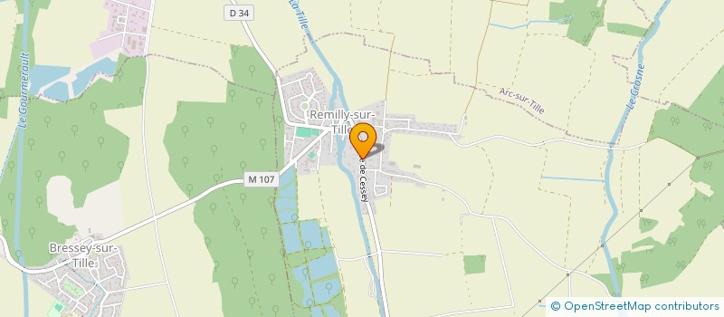 localisation de l'entreprise SARL DATP à REMILLY-SUR-TILLE