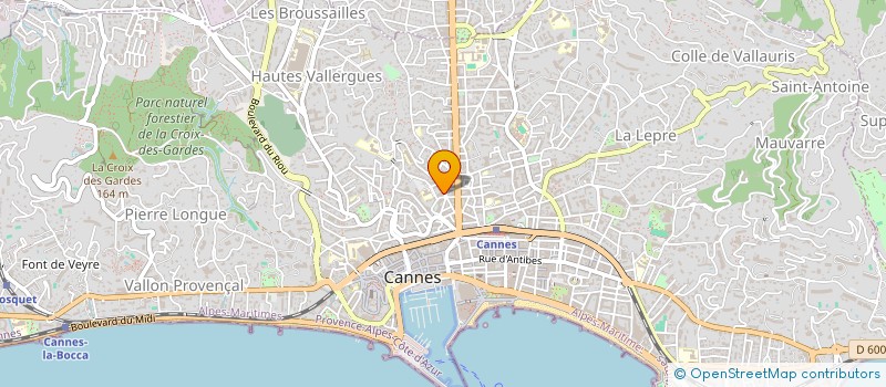localisation de l'entreprise SARL DAURADES ET BARS DE LA MEDITERRANEE à CANNES