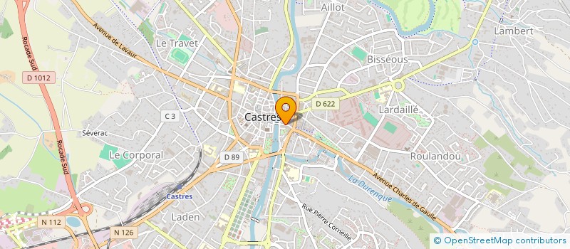 localisation de l'entreprise SARL DAUTEZAC MEDICAL DIFFUSION à CASTRES