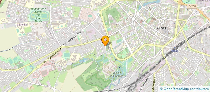 localisation de l'entreprise SARL DAUTHIEU ET FILS à ARRAS