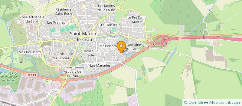 localisation de l'entreprise SARL DAVANZO à SAINT MARTIN DE CRAU